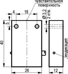 Габариты ISN I25P-11-4-L